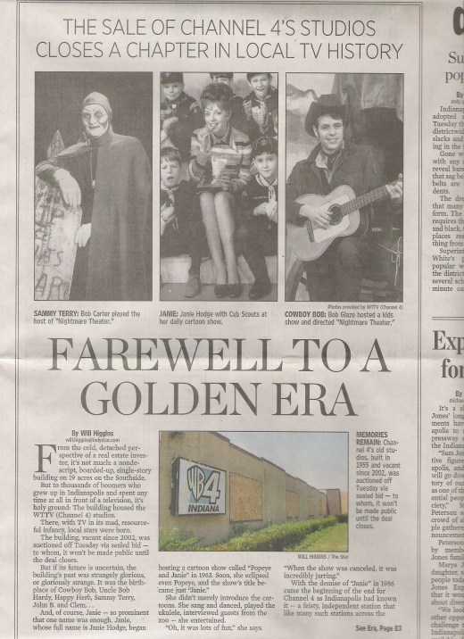 Newspaper Clipping, June 2007